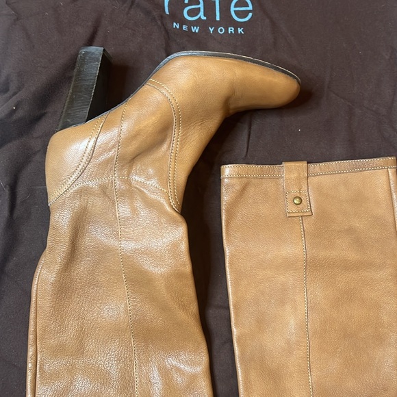 rafe New York Simpson Cognac Soft Leather Slouch Boot size 40 PTOM2424 - Picture 4 of 14